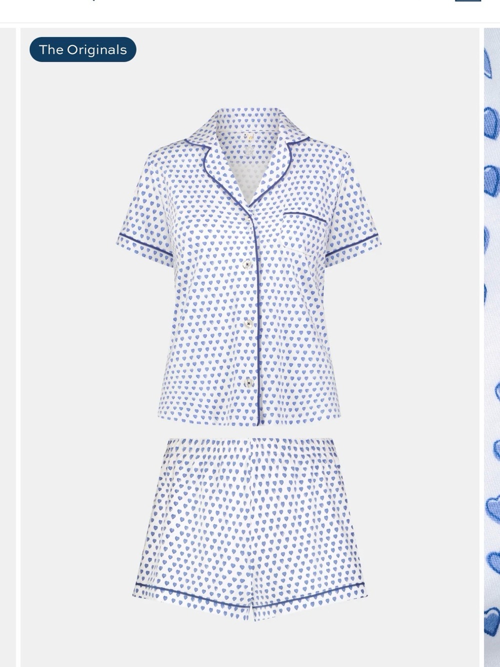 Roller Rabbit hearts polo pajamas XXS
